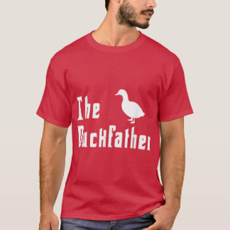 The Duckfather Funny Duck Father Dad Humor Fathers T-Shirt