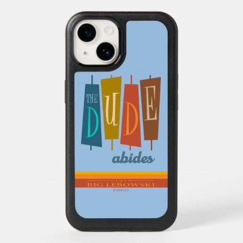 The Dude Abides Retro Style Sign Graphic OtterBox iPhone 14 Case