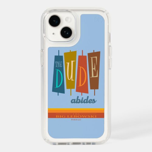 The Dude Abides Retro Style Sign Graphic Speck iPhone 14 Case