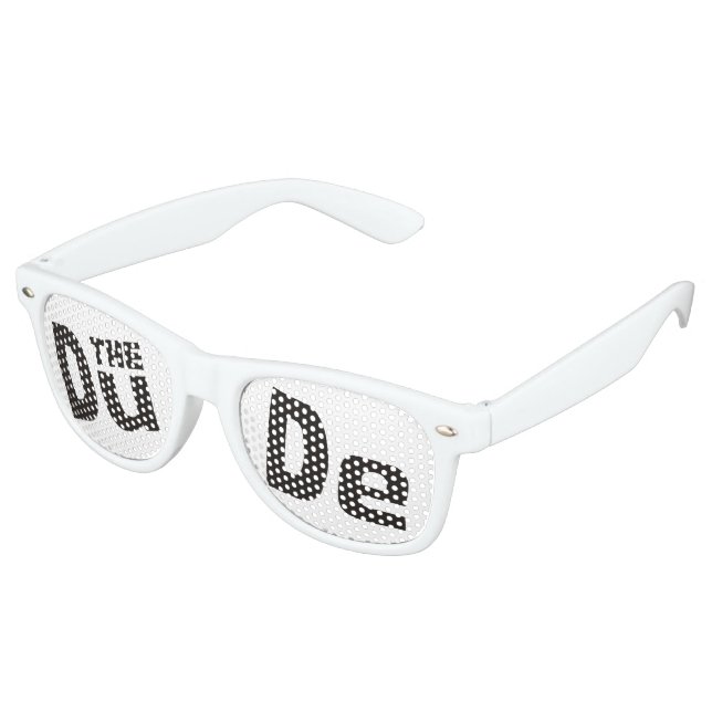 The Dude Retro Sunglasses (Angled)