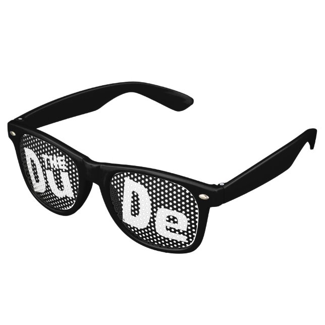 The Dude Retro Sunglasses (Angled)