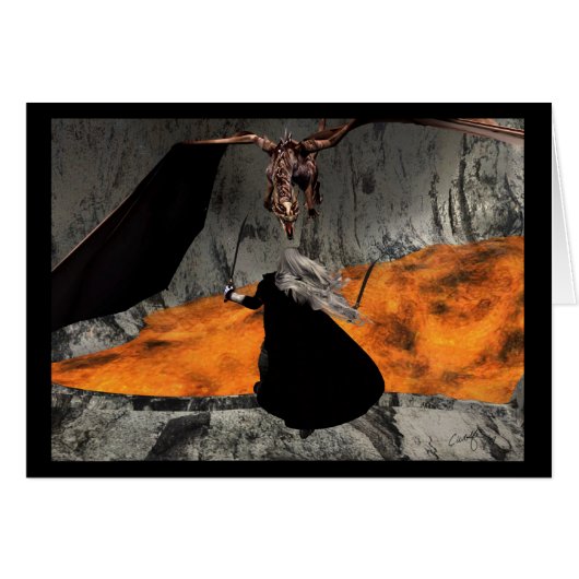 'The Duel' Card (Front Horizontal)