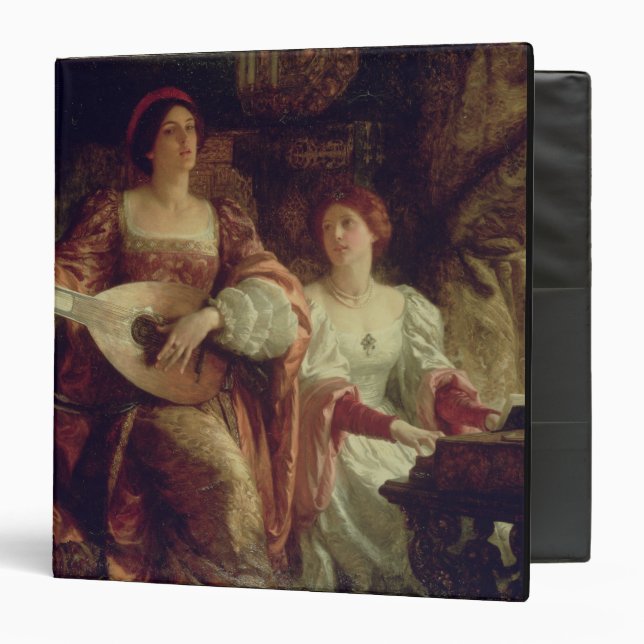 The Duet (oil on canvas) Binder (Front/Inside)