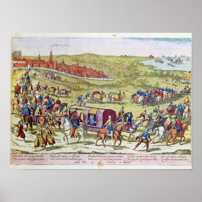The Duke of Alba, recalled to Spain Poster (Front)