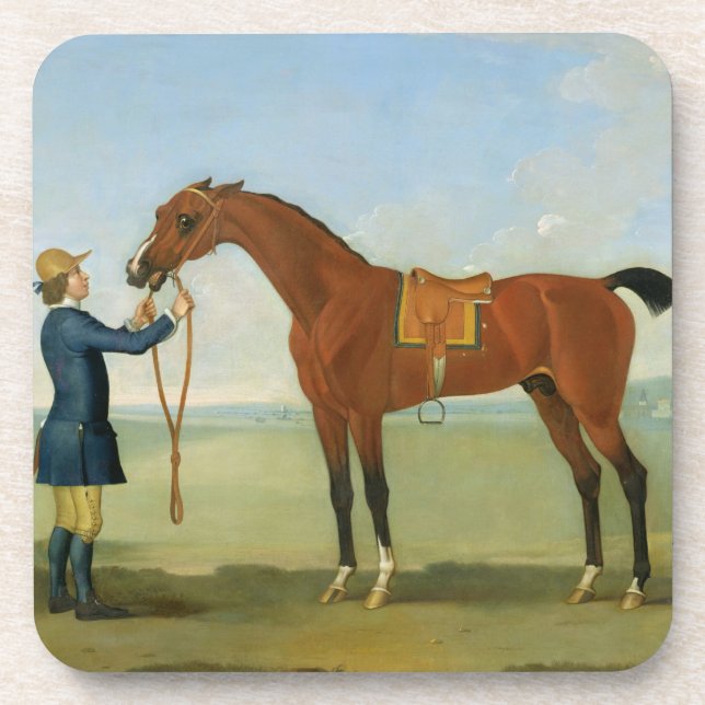 The Duke of Devonshire's Flying Childers, 1742 (oi Beverage Coaster (Front)