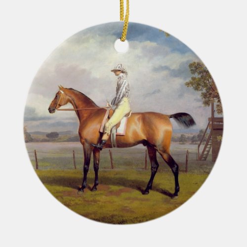 The Duke of Hamiltons Disguise with Jockey Up oi Ceramic Ornament