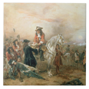 The Duke of Marlborough (1650-1722) signing the De Tile