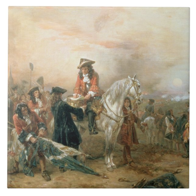 The Duke of Marlborough (1650-1722) signing the De Tile (Front)