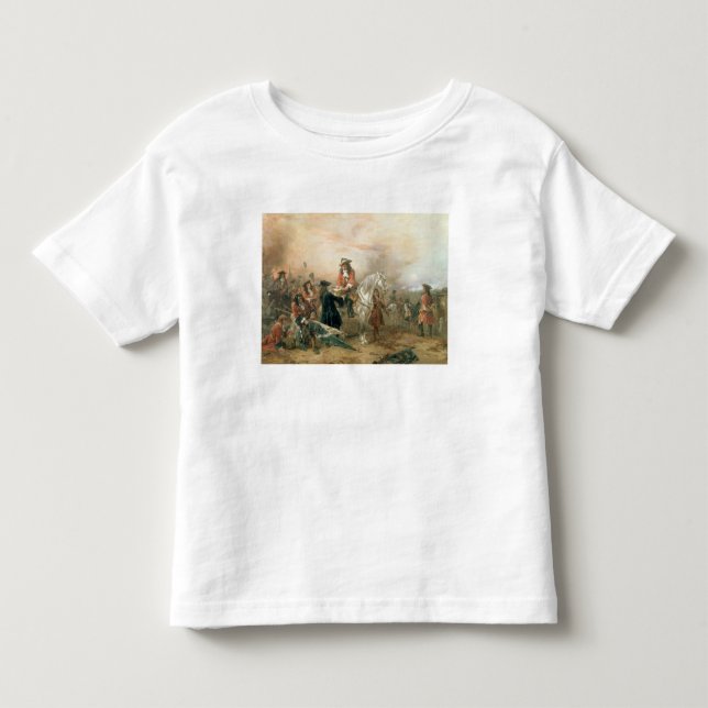 The Duke of Marlborough (1650-1722) signing the De Toddler T-shirt (Front)