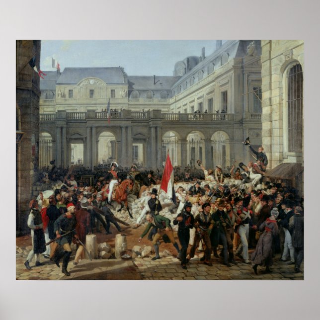 The Duke of Orleans Leaves the Palais-Royal Poster (Front)