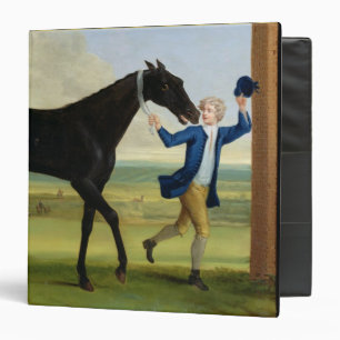 The Duke of Rutland's 'Bonny Black', c.1720 (oil o Binder