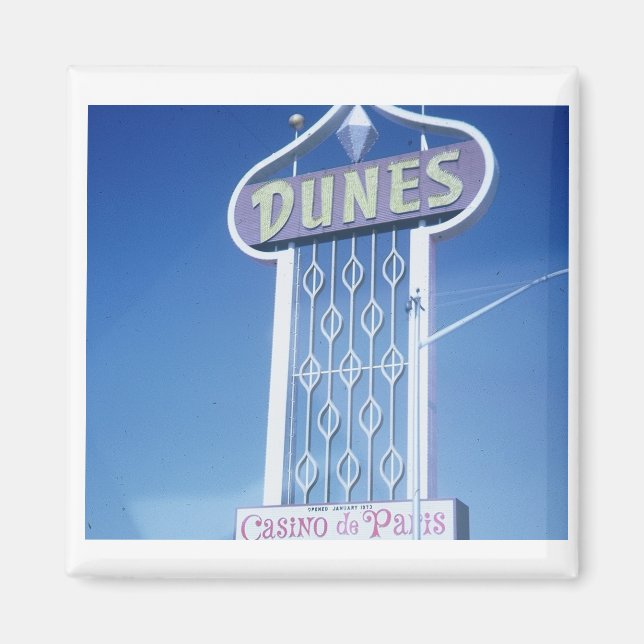 The Dunes Hotel Las Vegas Magnet (Front)