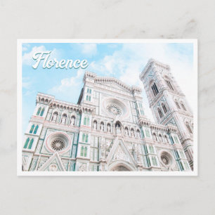 The Duomo Florence Italy Photo Postcard