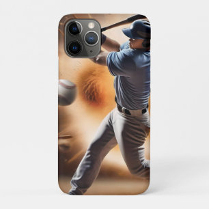 "The Dust-Cloud Showdown: A Pitcher's Fury" iPhone 11 Pro Case