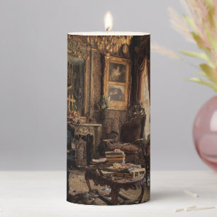 🕯The Dust Inherits All — Gothic Victorian Medium Pillar Candle