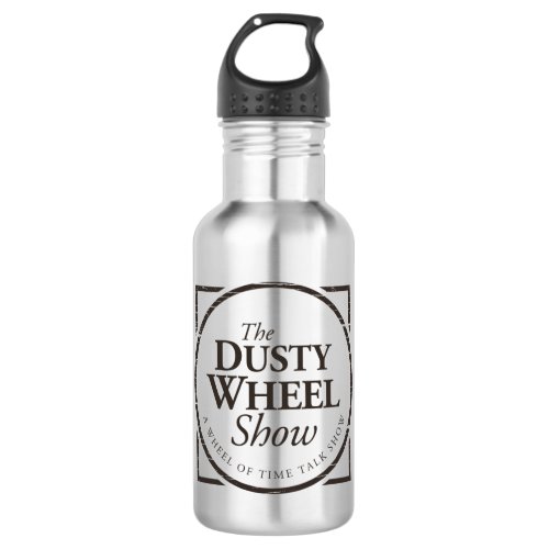 The Dusty Wheel Podcast Symbol: Water Bottle
