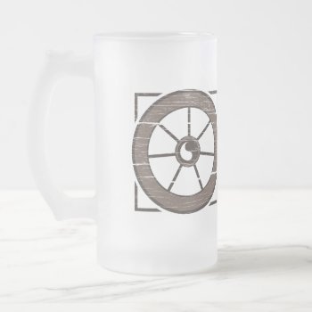 The Dusty Wheel: The Wheel & Show Frosted Mug
