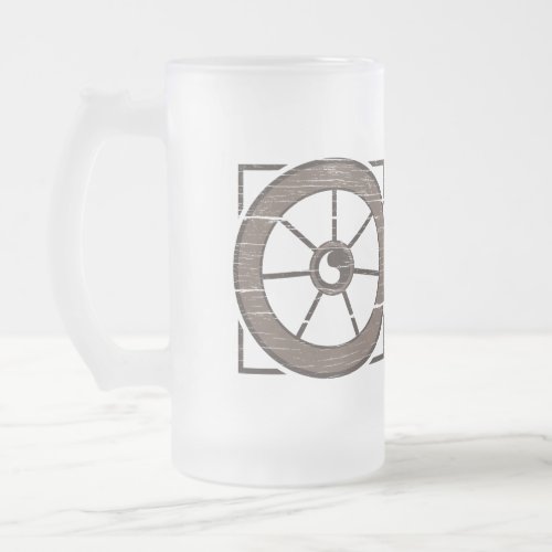 The Dusty Wheel The Wheel  Show Frosted Mug