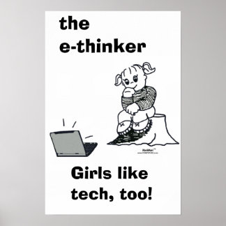 THE  E-THINKER  Poster
