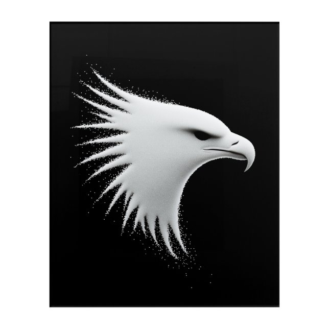 The Eagle - Abstract Wall Art (Front)