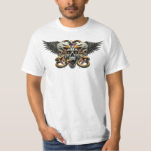The eagle and snake of God of darkness