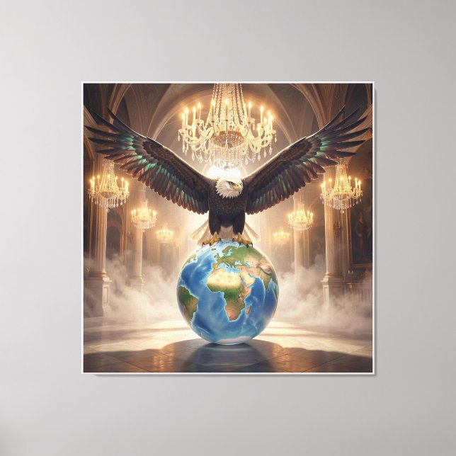 The Eagle Has Landed IV Canvas Print (Front)