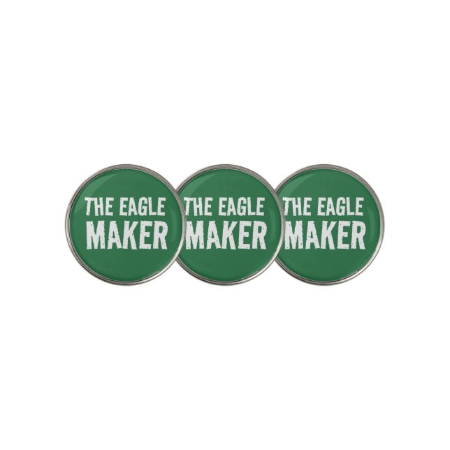 The Eagle Maker Golf Ball Marker (3 Up)