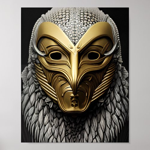 The Eagle Mask Acrylic Print