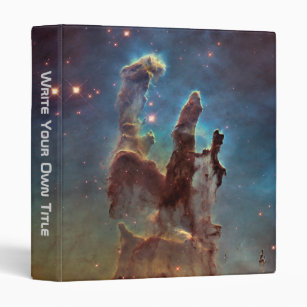 The Eagle Nebula aka The Pillars Of Creation 3 Ring Binder
