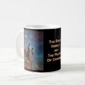 The Eagle Nebula aka The Pillars Of Creation Coffee Mug (Front Left)