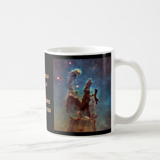 The Eagle Nebula aka The Pillars Of Creation Coffee Mug (Right)
