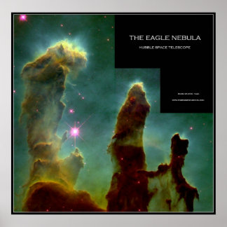 The Eagle Nebula - Posters From Space