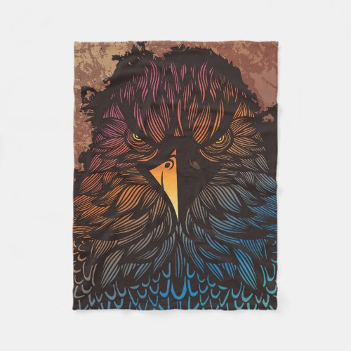 The Eagle Sees Its Prey Fleece Blanket