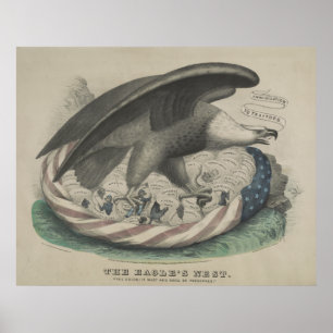 The Eagle's nest The Union [1861] Poster