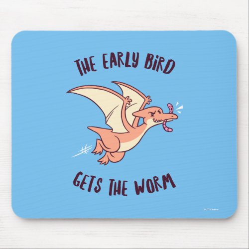 The Early Bird Gets The Worm Mouse Pad