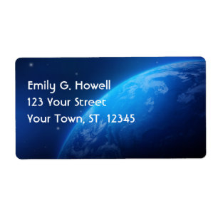 The Earth Avery Label