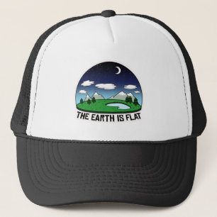 The Earth is Flat - Do your research Trucker Hat