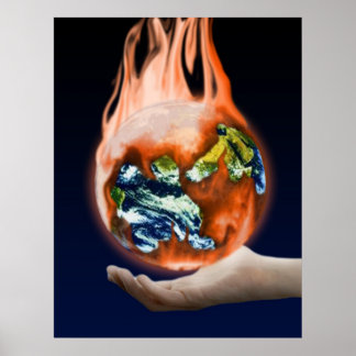 The Earth is in  our Hands Poster