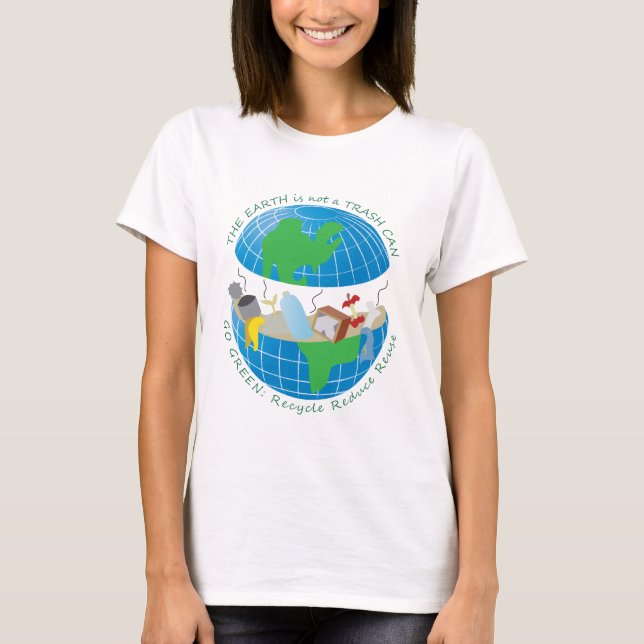 The earth is still a big blue marble. T-Shirt (Front)