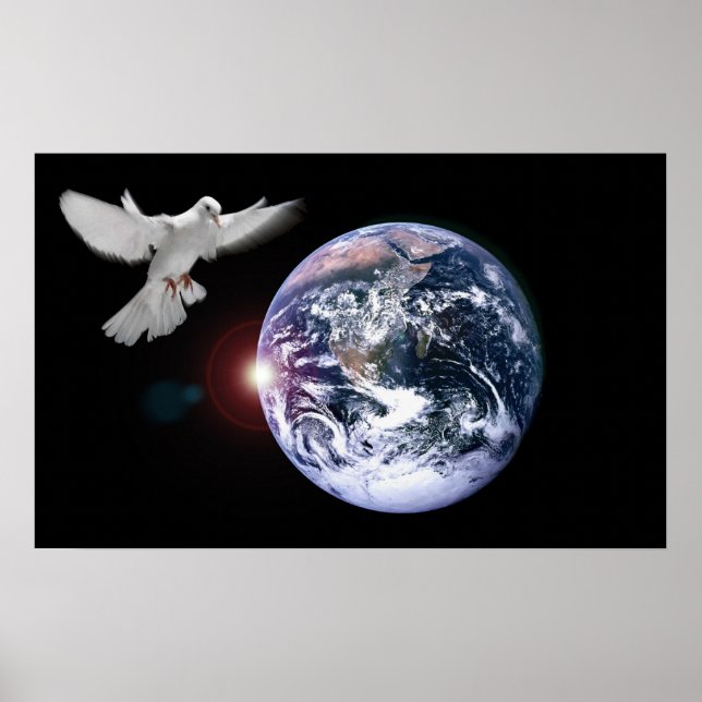 The Earth is the Lords fine art canvas print (Front)