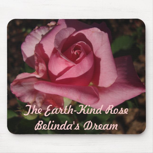 The Earth-Kind Rose Belinda's Dream Mousepad (Front)