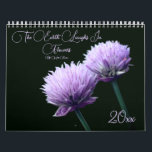 The Earth Laughs In Flowers  Calendar<br><div class="desc">An assortment of pretty flowers calendar.  Photography by Susan.  Click on Customize to add text and change calendar year dates.  These images are available on many products in my store.  Links to all of my stores are located on my Profile page.  Thanks for stopping by Smilin' Eyes Treasures.</div>