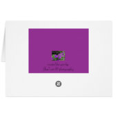 The Earth Laughs in Flowers Cards (Back Horizontal)