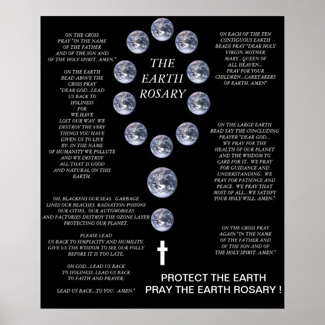 THE EARTH ROSARY POSTER (Front)