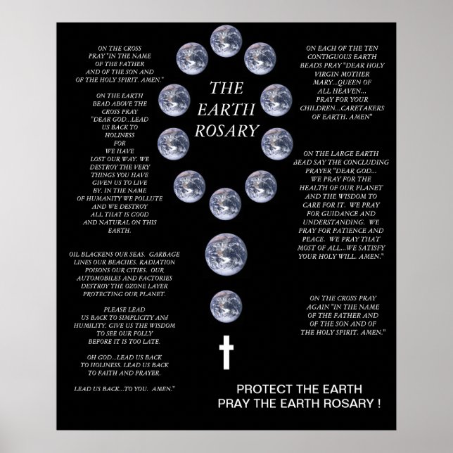 THE EARTH ROSARY POSTER (Front)