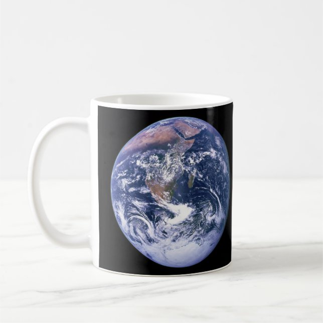The Earth seen from Apollo 17 aka The Blue Marble Coffee Mug (Left)