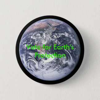 The_Earth_seen_from_Apollo_17, Vote for Earth's... Pinback Button