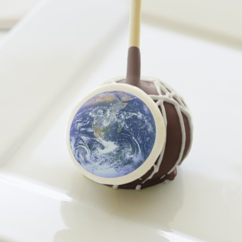 The Earth _ The Blue Marble Cake Pops