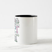 The earth without art is just EH Two-Tone Coffee Mug (Center)