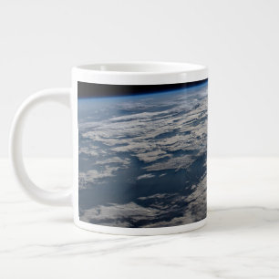 The Earth's Limb Above A Cloudy Western Australia. Giant Coffee Mug